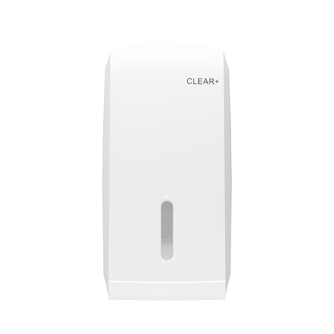 CLEAR+ Einzelblatt-Toilettenpapierspender