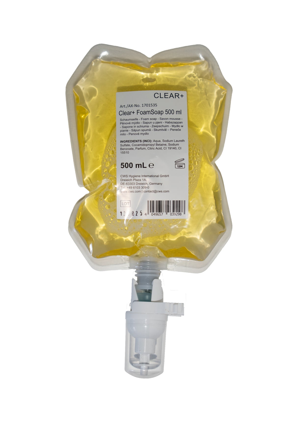 CLEAR+ Schaumseife 500ml