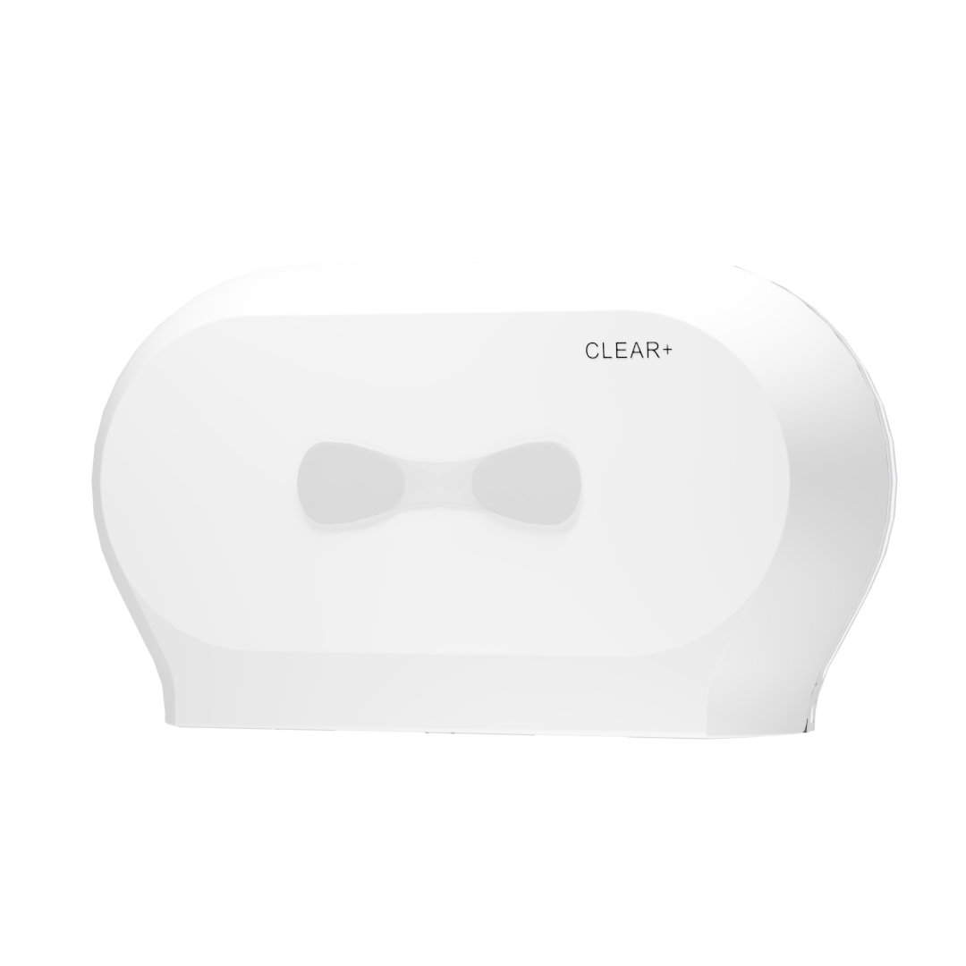 Clear+ Dispenser di carta igienica Midi