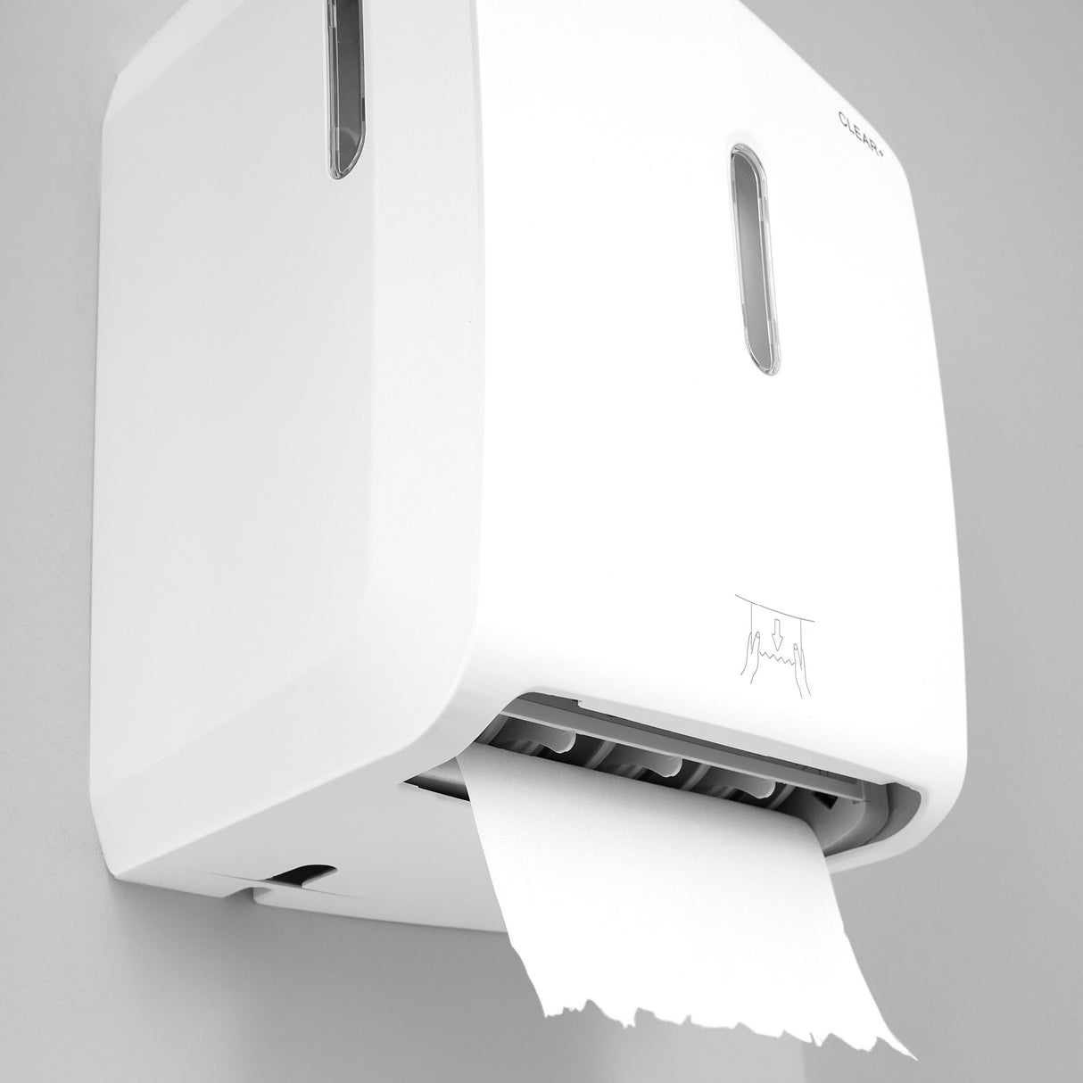 Clear+ Dispenser per rotoli di asciugamani