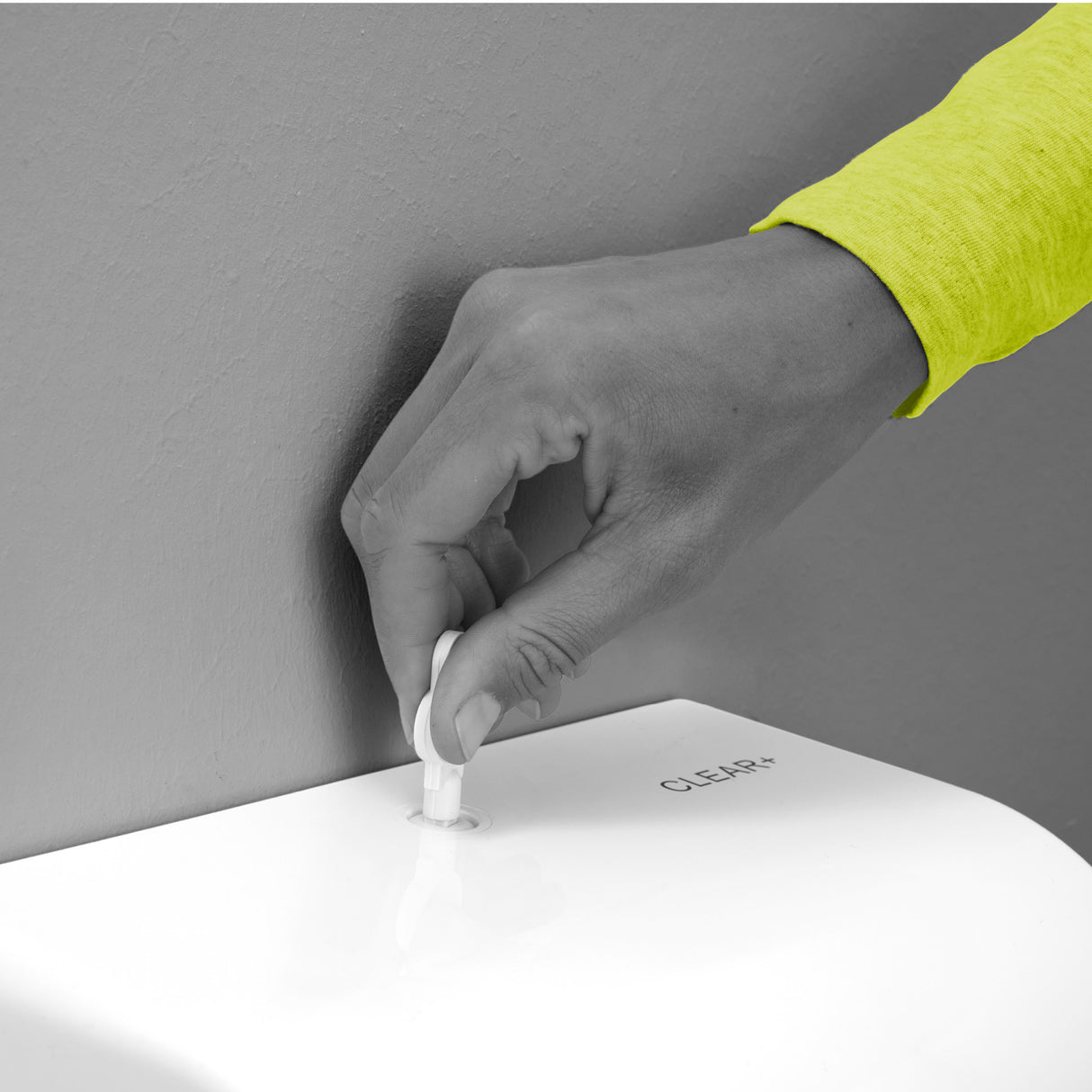 Clear+ Dispenser di carta igienica Midi