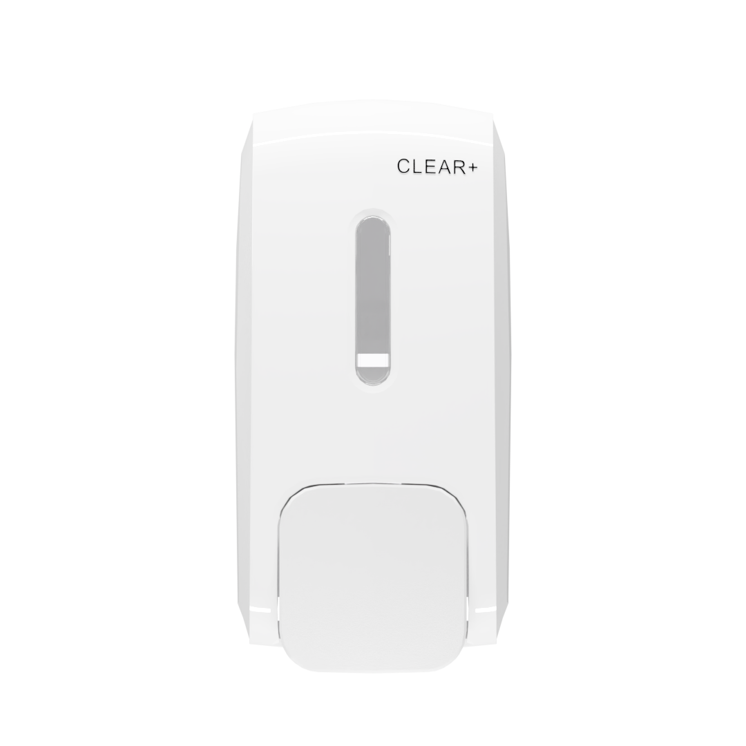 Clear+ Distributeur de savon-mousse 500 ml, blanc