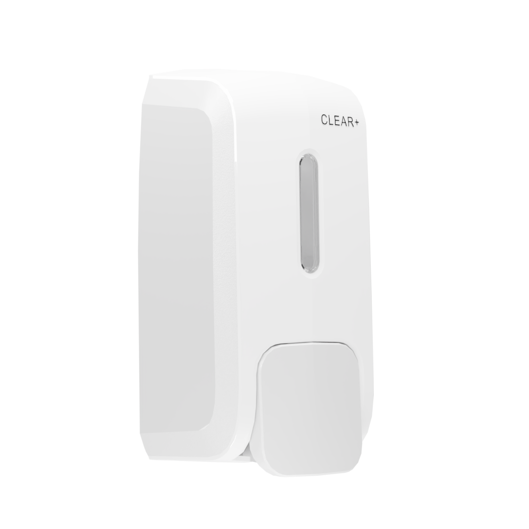 Clear+ Distributeur de savon-mousse 500 ml, blanc