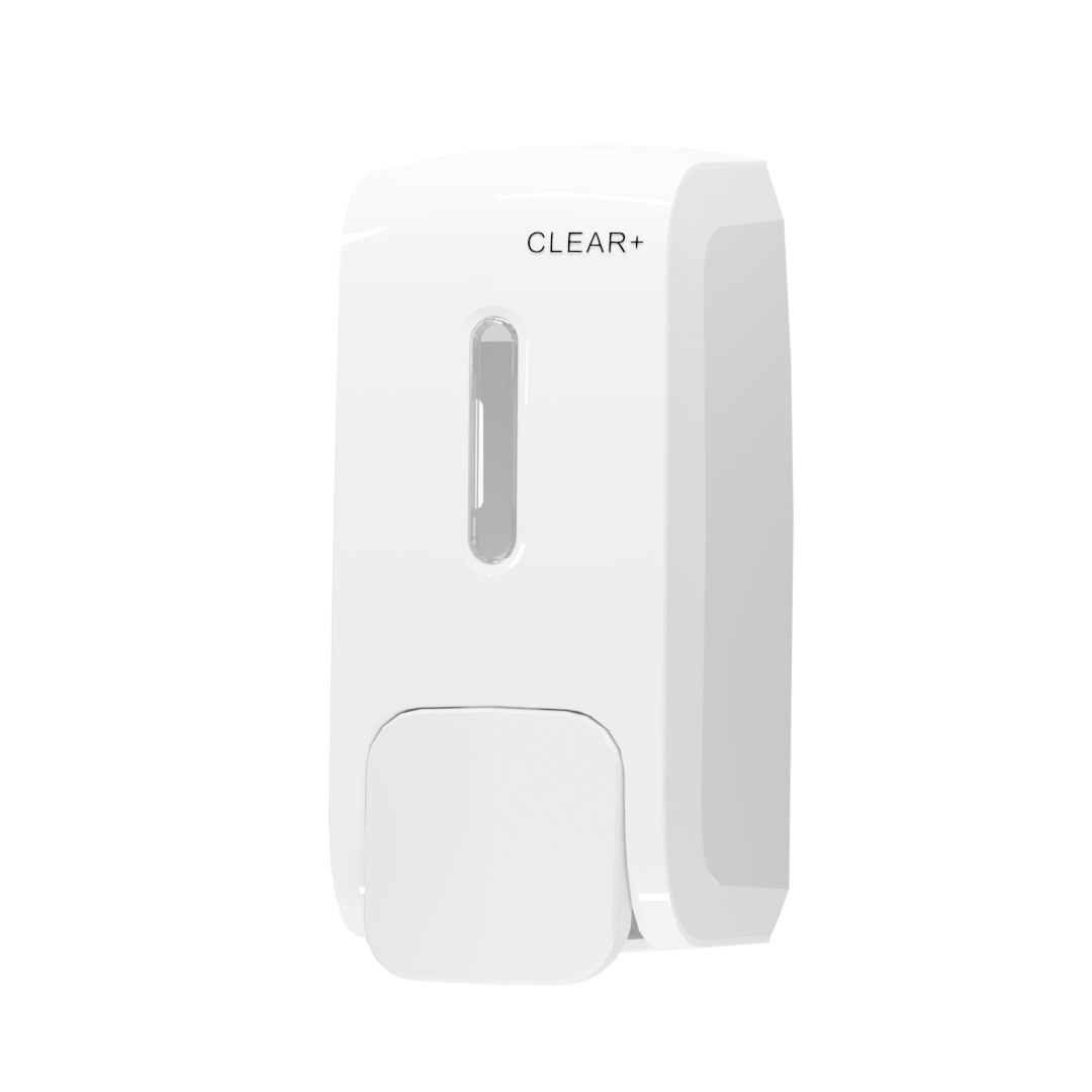 Clear+ Distributeur de savon-mousse 500 ml, blanc