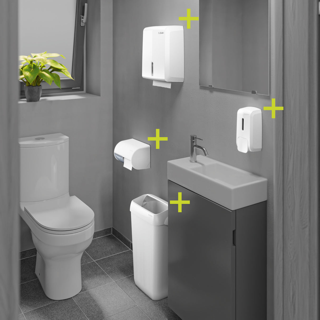 CLEAR+ Schaumseifenspender 500ml