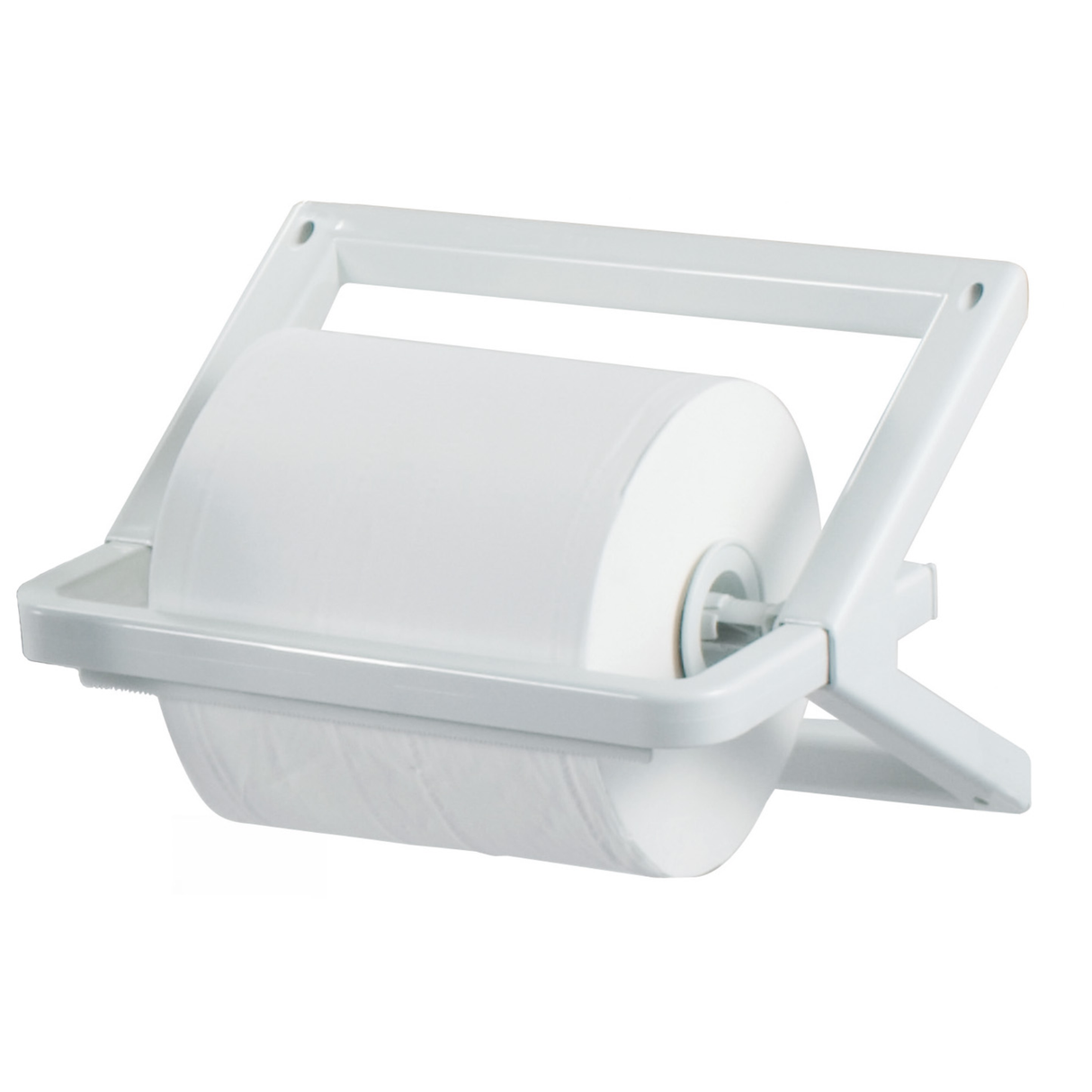 Clear+ Industrie Rollenpapierspender Wand- oder Tischmontage